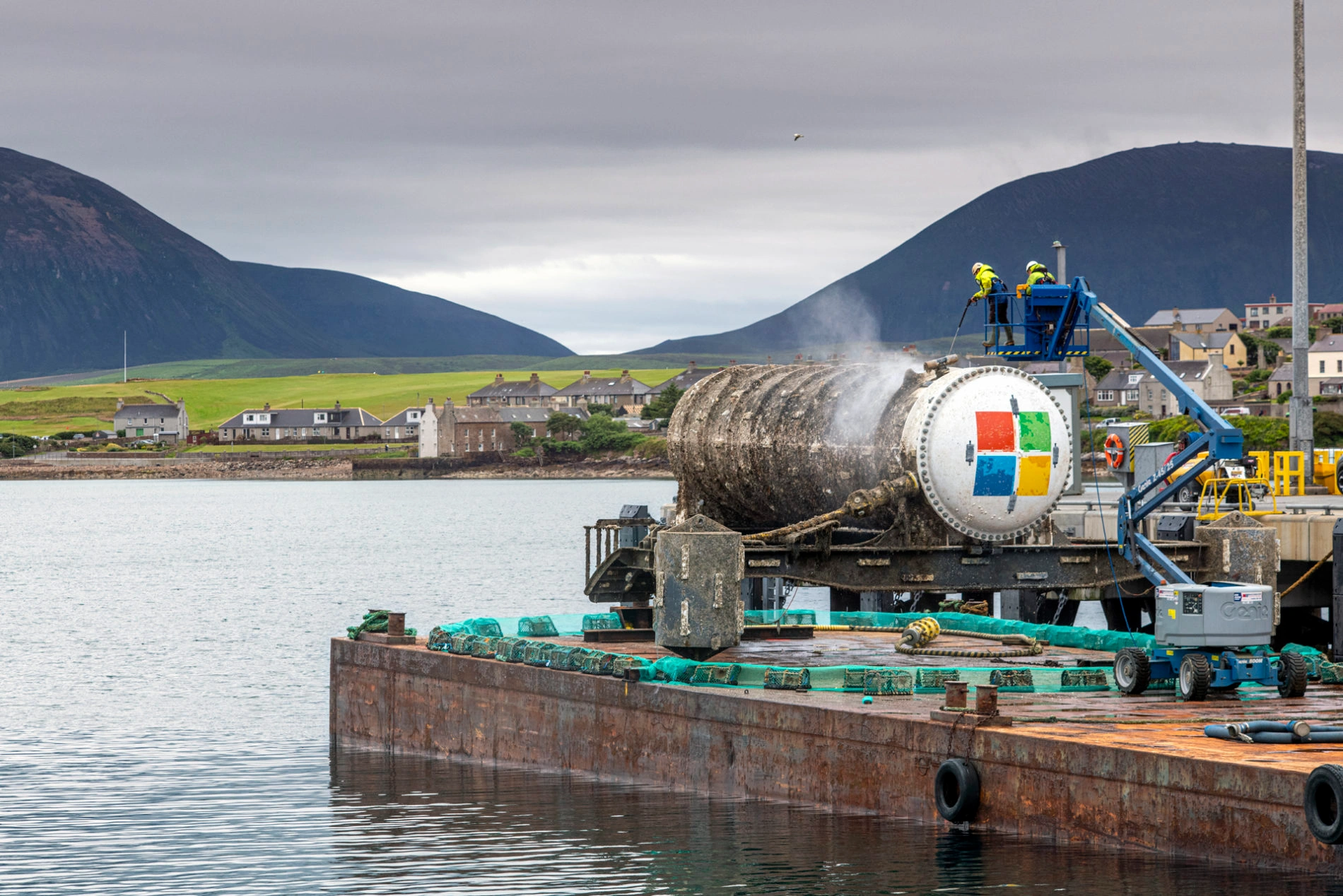 Microsoft’s Underwater Data Center